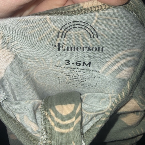 Emerson & Friends Celestial Sun Bamboo Sleeper Size 3-6 Month - Picture 3 of 3